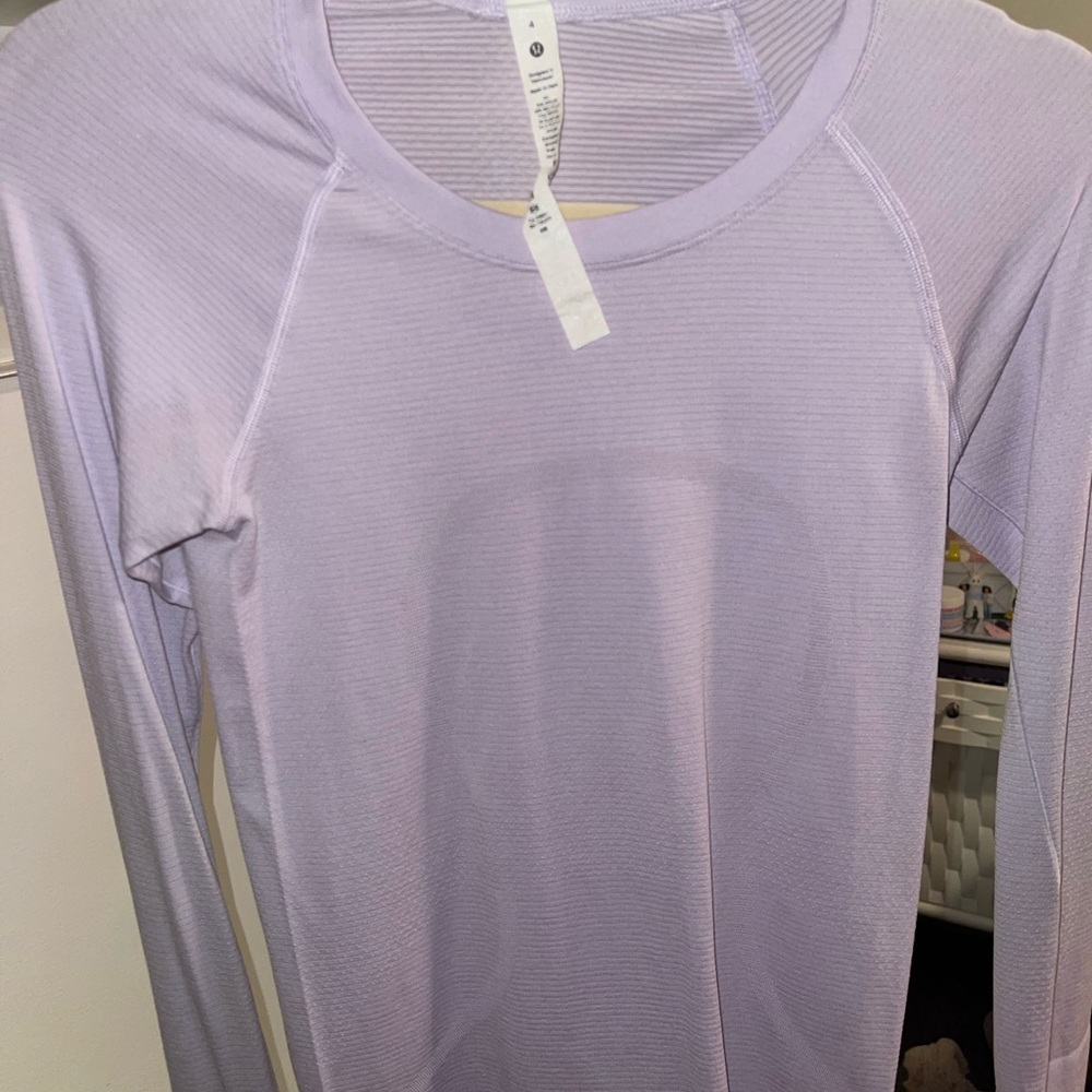 Lululemon Long Sleeve Top Purple